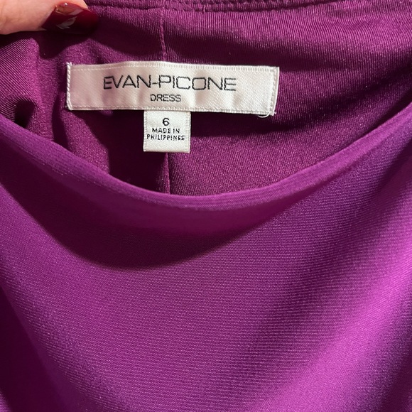EVAN PICONE PURPLE DRESS - Picture 3 of 3